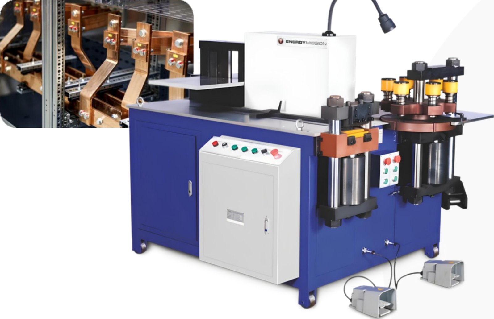 Bus bar machine